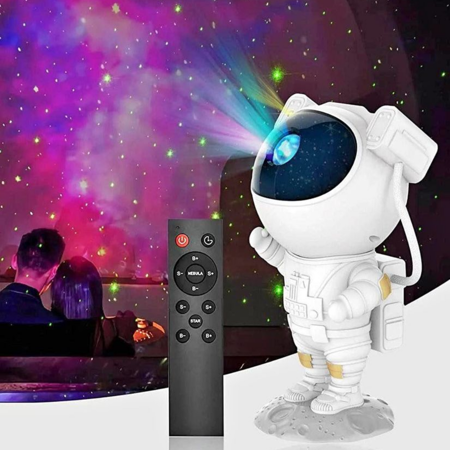 Proyector Galaxia Lámpara LED Astronauta