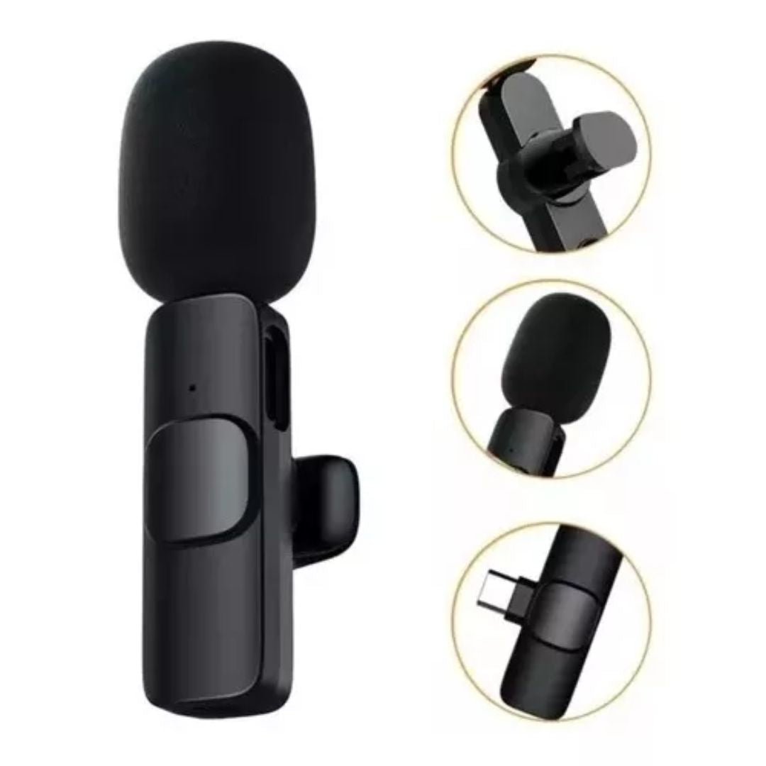 Micrófono Inalámbrico Solapa USB Tipo C