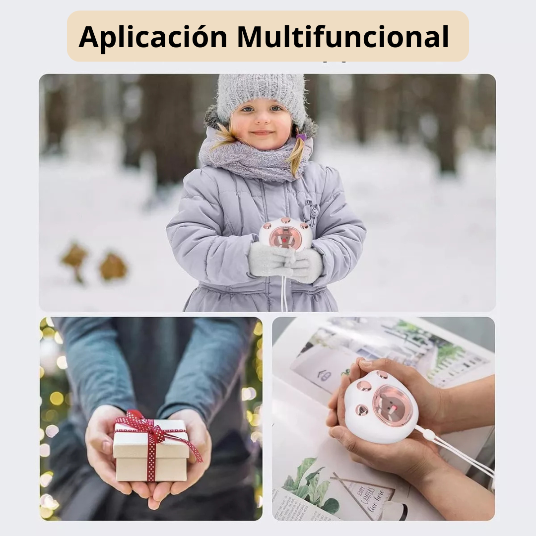 Mini Calentador Manos Recargable
